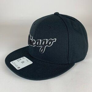 Chicago White Sox MLB Black Nike Pro Cap Fitted Hat Mens 7 1/2 New